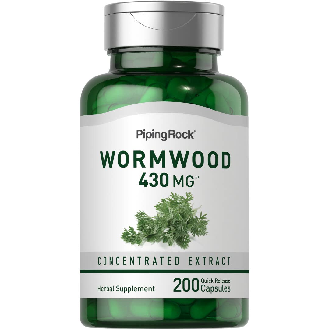 Piping Rock Wormwood Capsules 200 Count