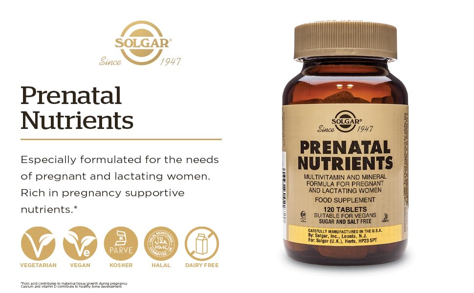 Solgar Prenatal Nutrients Tablet 120