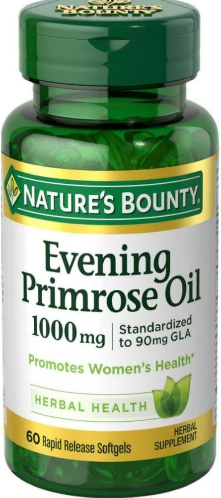 Nature's Bounty Evening Primrose Oil Softgels 180