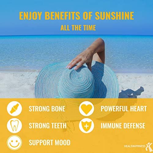 UpNourish Liposomal Vitamin D3 5000 IU Softgels, 365 Count