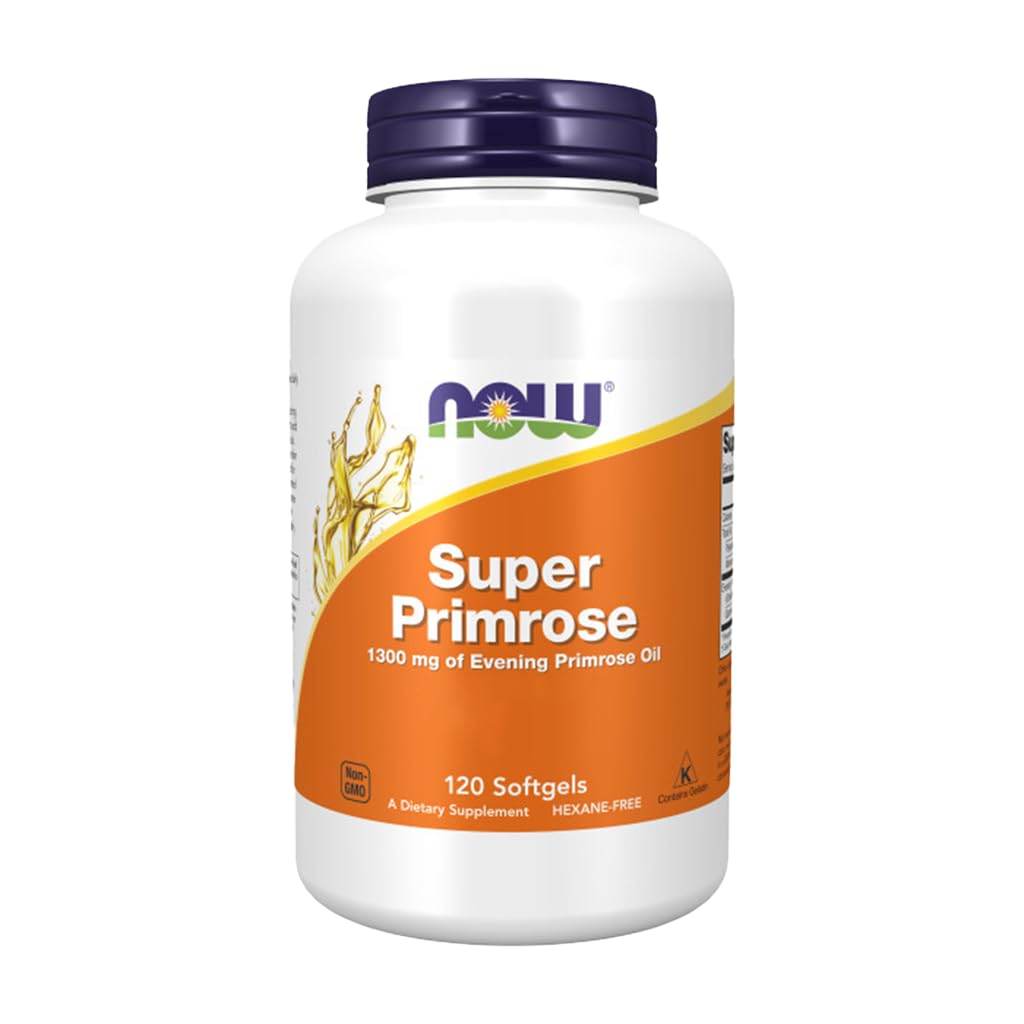 NOW Foods Super Primrose 1300 mg Softgels 120