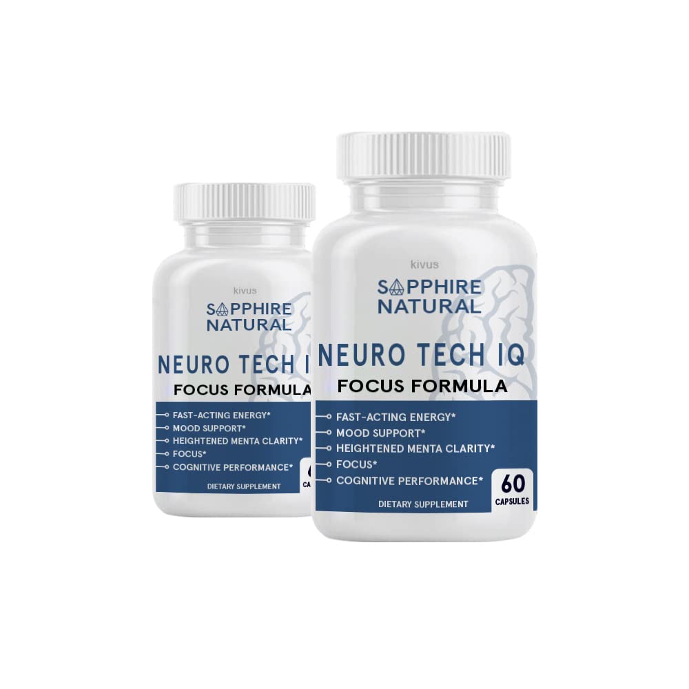Kivus Neuro Tech IQ Capsules, 120 Capsules