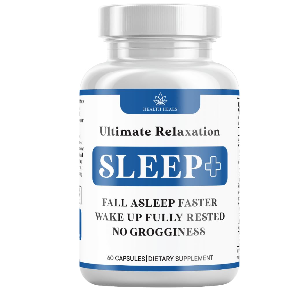 Health Heals Relaxation Sleep Aid Capsule, 60 Count
