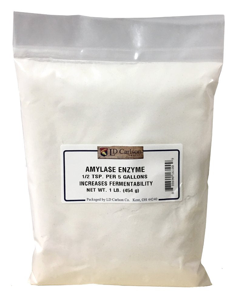 LD Carlson Amylase Enzyme Powder 16 oz