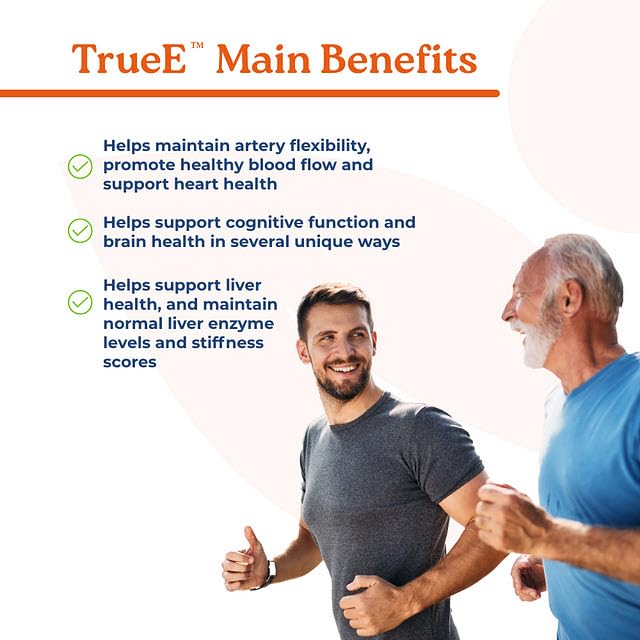 NatureCity True-E Full Spectrum Tocotrienols Vitamin E & Natural Alpha Tocopherol Supplement Softgels 120