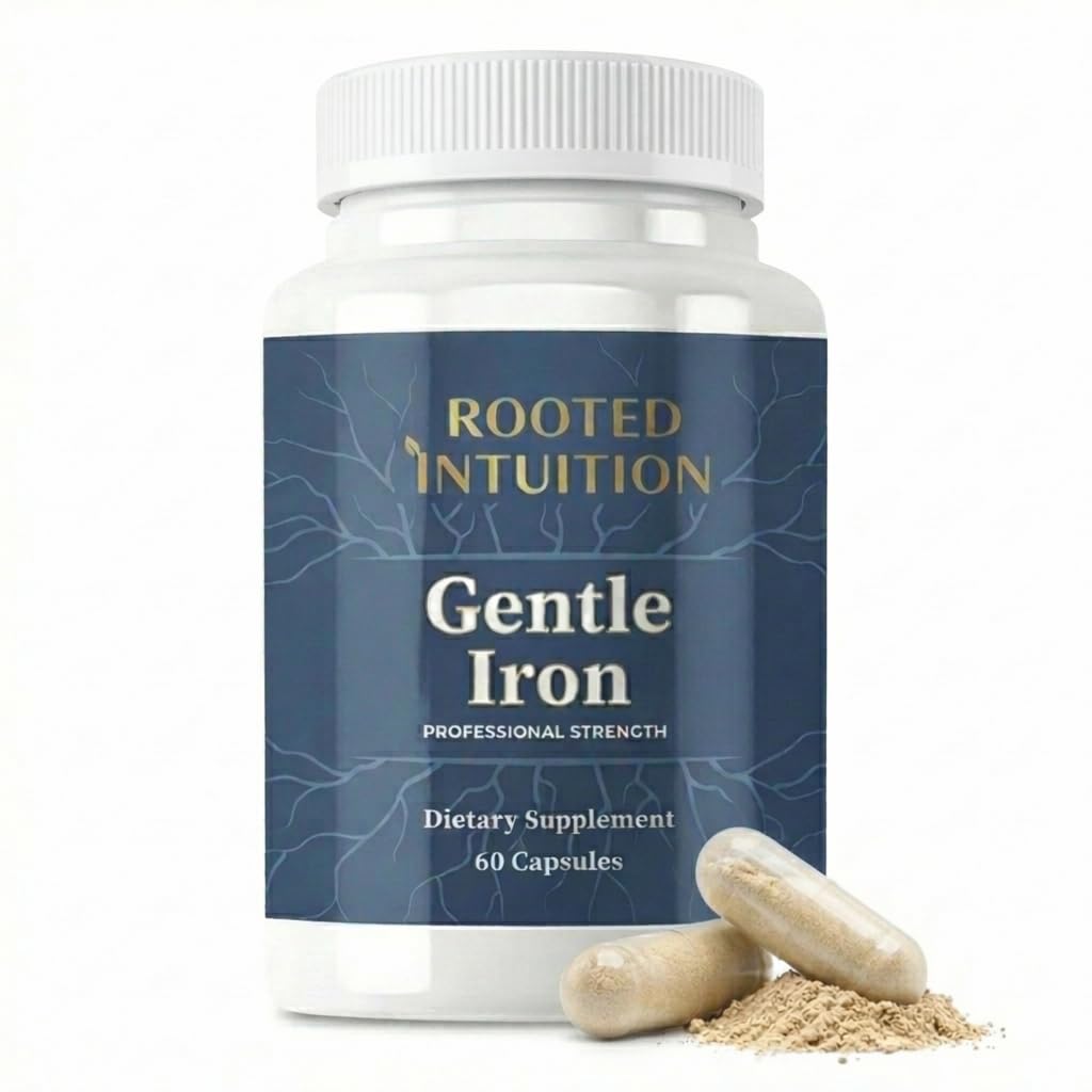 Rooted Intuition Ferrochel Iron Bisglycinate 29mg Capsules, 60 Count