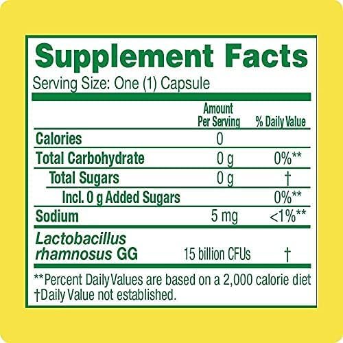 Culturelle Health & Wellness Daily Probiotic Supplement Men & Women 50 Capsules