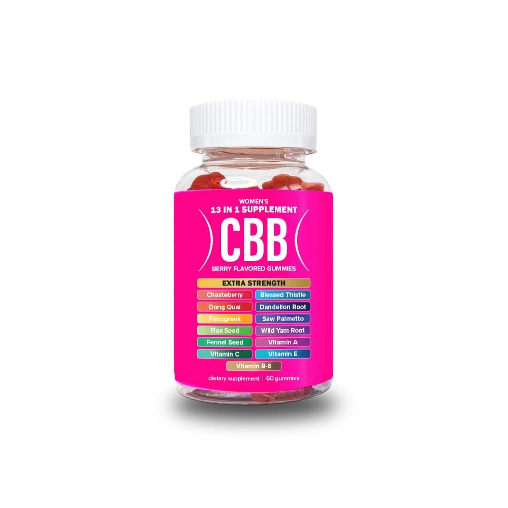 Curvy Body Bears CBB 13 in 1 Women’s Multivitamin Gummies, 60 Count