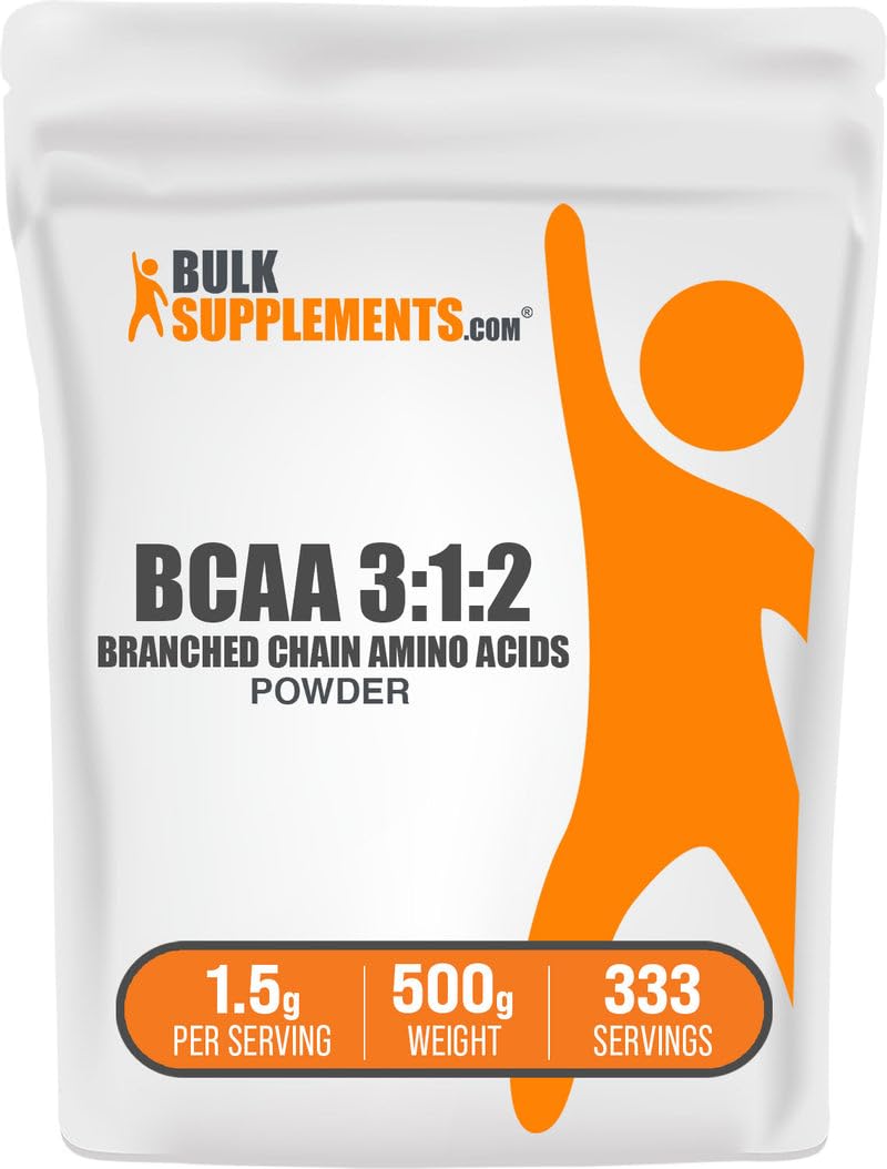 BulkSupplements BCAA 3:1:2 Powder 17.637 oz