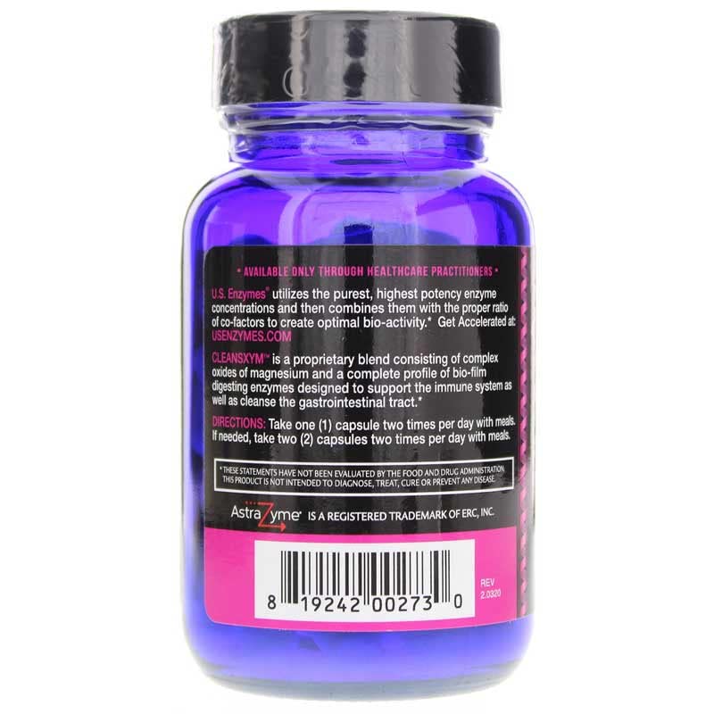 USAEnzymes CLEANSXYM Capsules 62