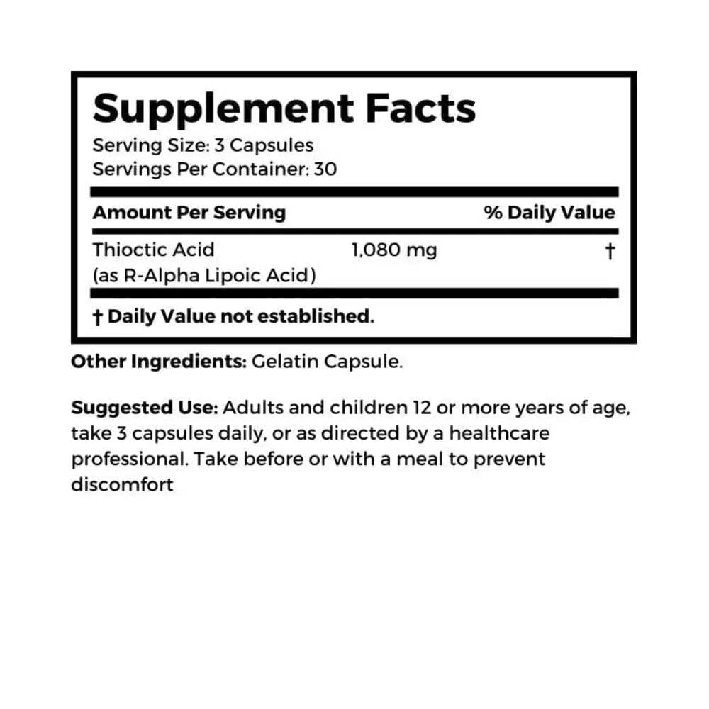Dr Clark Store Alpha Lipoic Acid Capsule 90 Capsules