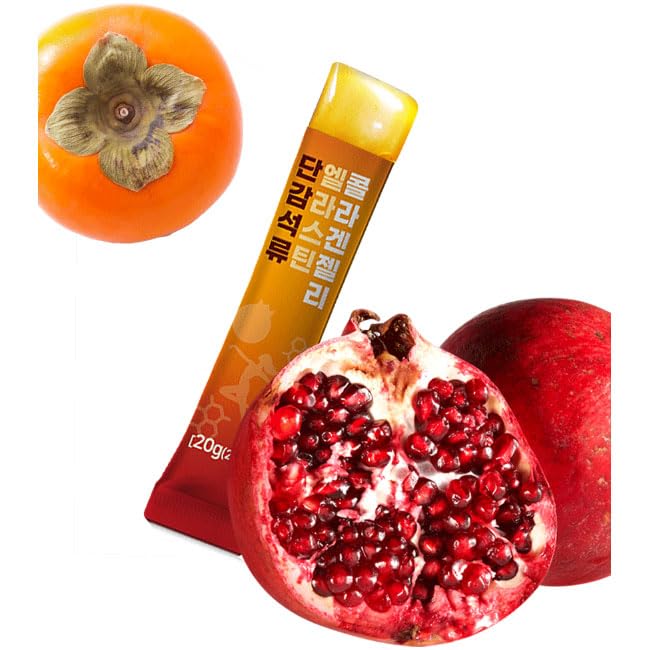 GAGOPA Sweet Persimmon & Pomegranate Elastin Collagen Jelly 1 Softgel
