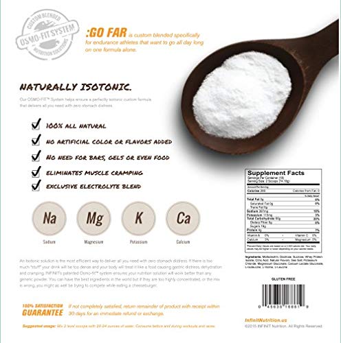 Infinit Nutrition GO FAR Orange Powder 49 Servings