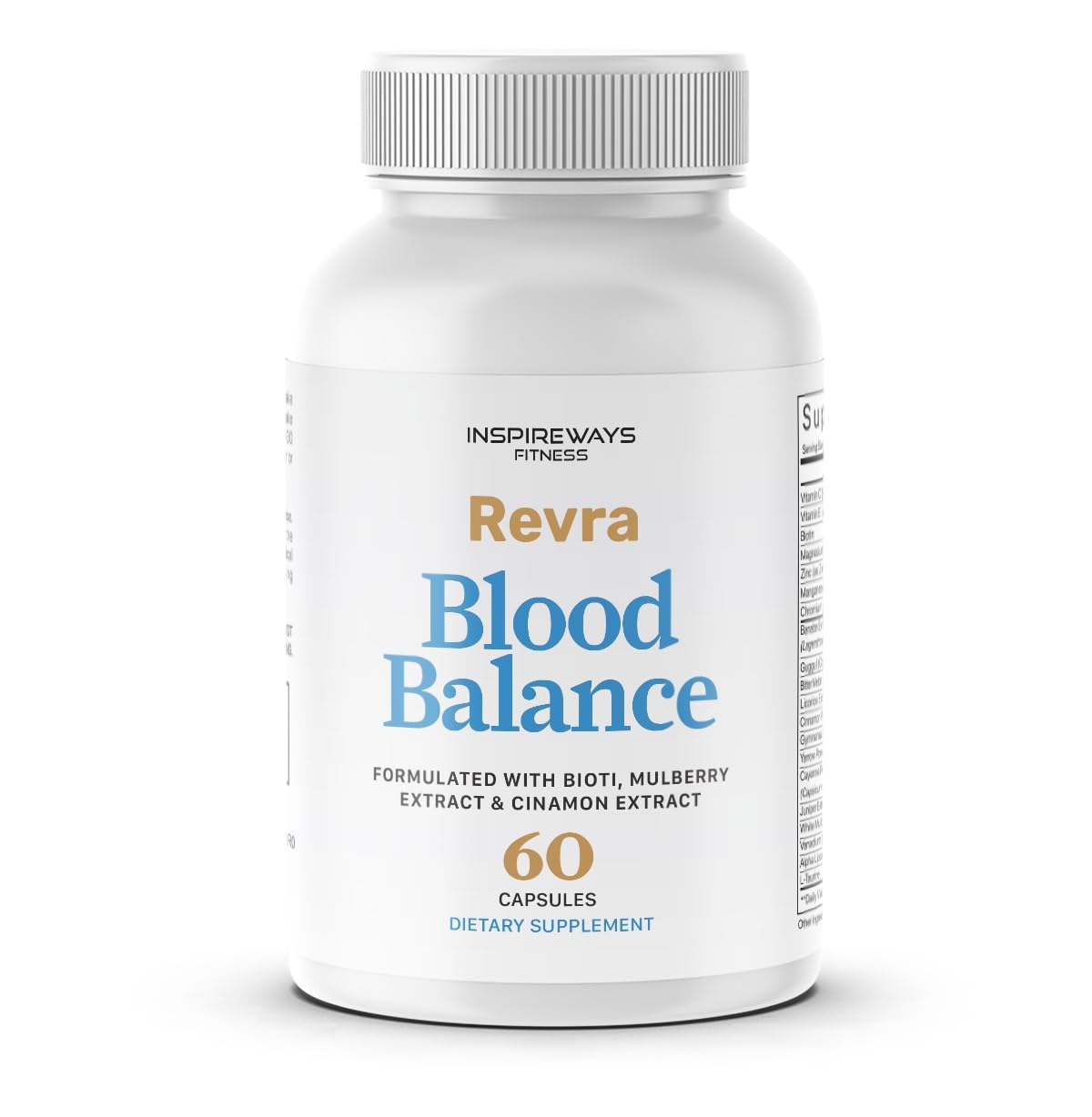 Fitness InspireWays Revra Blood Balance Advanced Blood Formula Capsules, 60 Capsules