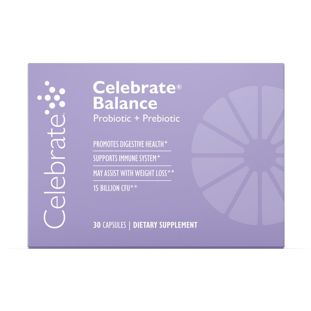 Celebrate Bariatric Supplements Balance Probiotic + Prebiotic Capsule 1