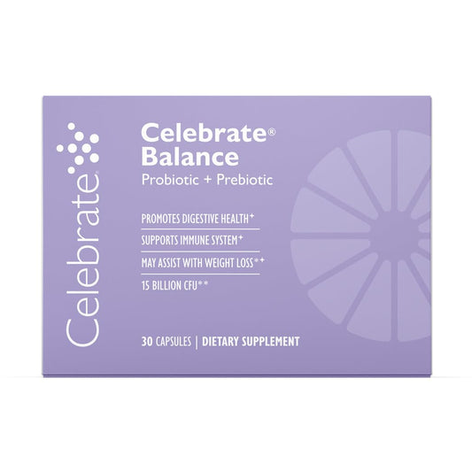 Celebrate Bariatric Supplements Balance Probiotic + Prebiotic Capsule 1