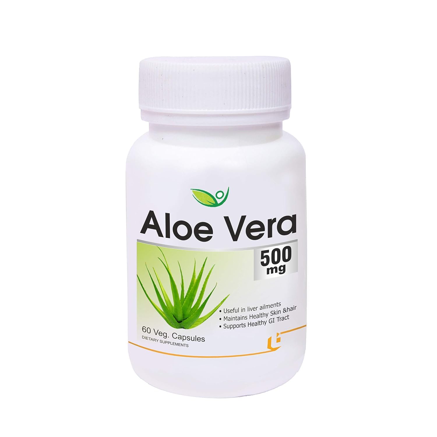 Generic Aloe Vera 500mg Capsule 60 Count