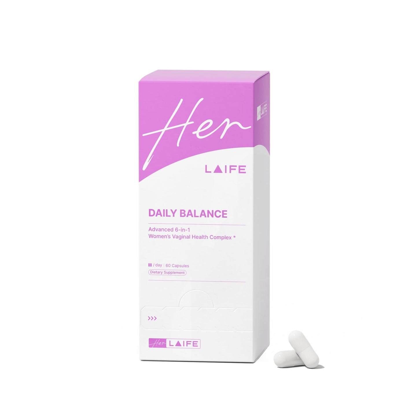 LAIFE Premium Vaginal Probiotics for Women, 10B CFU + Urolithin A for Vaginal Health, Supports pH Balance, Complete Feminine Wellness & Daily Vitality, Capsule, 60