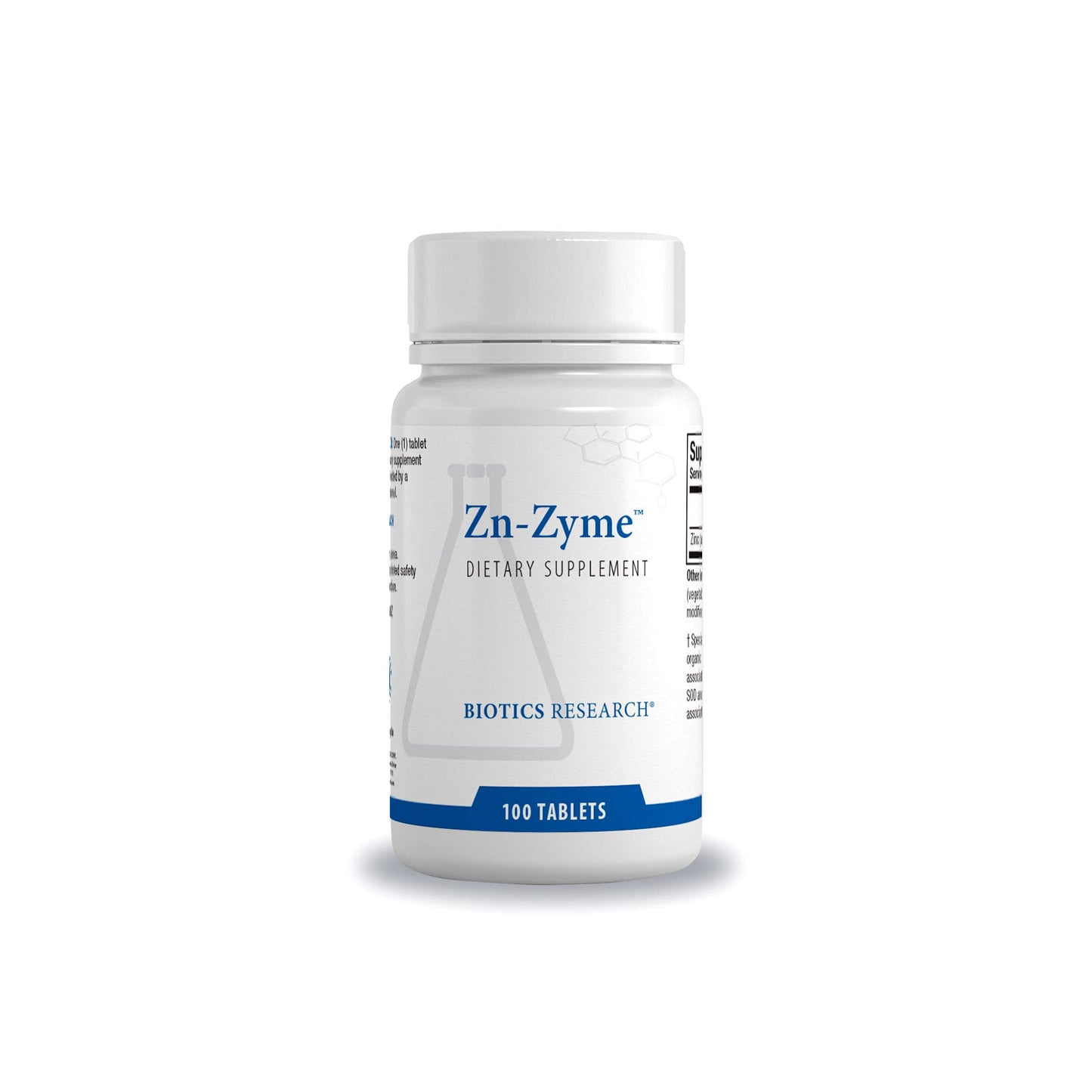 Biotics Research Zn-Zyme 15 mg Zinc, 100 Tablets