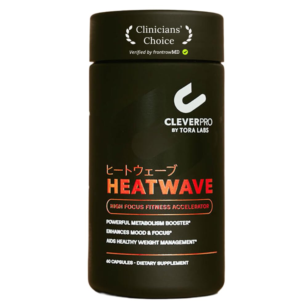 CleverPro By Tora Labs Heatwave Focus-Enhancing Performance Booster Capsule 60 Capsules