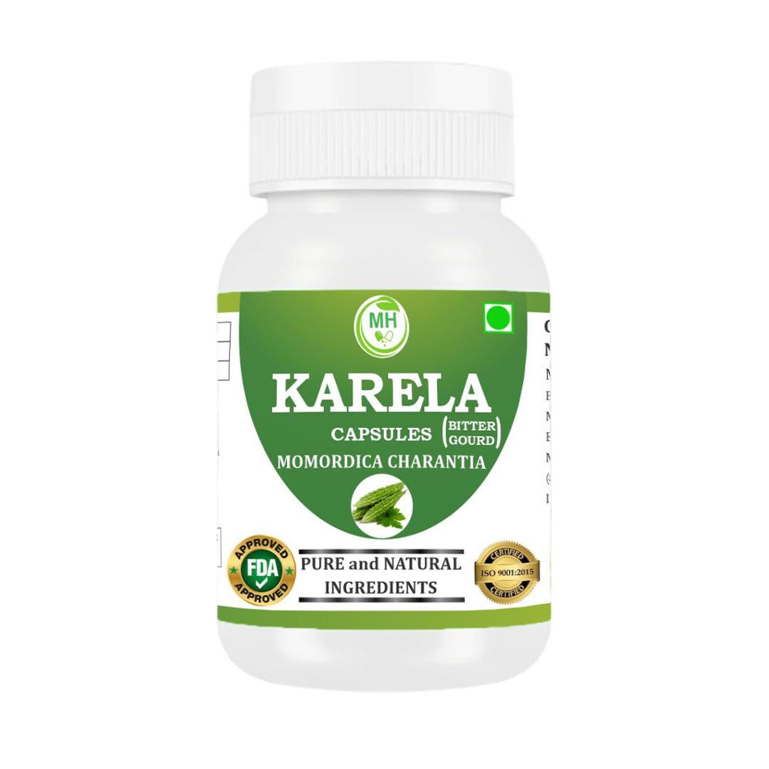 Generic Morsan Healthcare Karela Capsules 500 mg, 60 Capsules