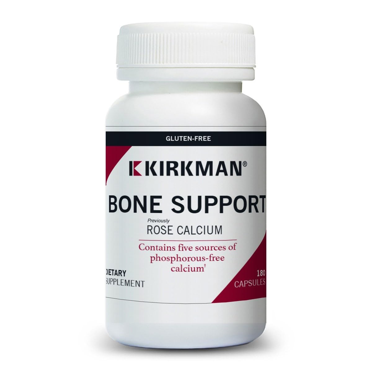Kirkman Bone Support Calcium Supplement Capsules, 180 Capsules