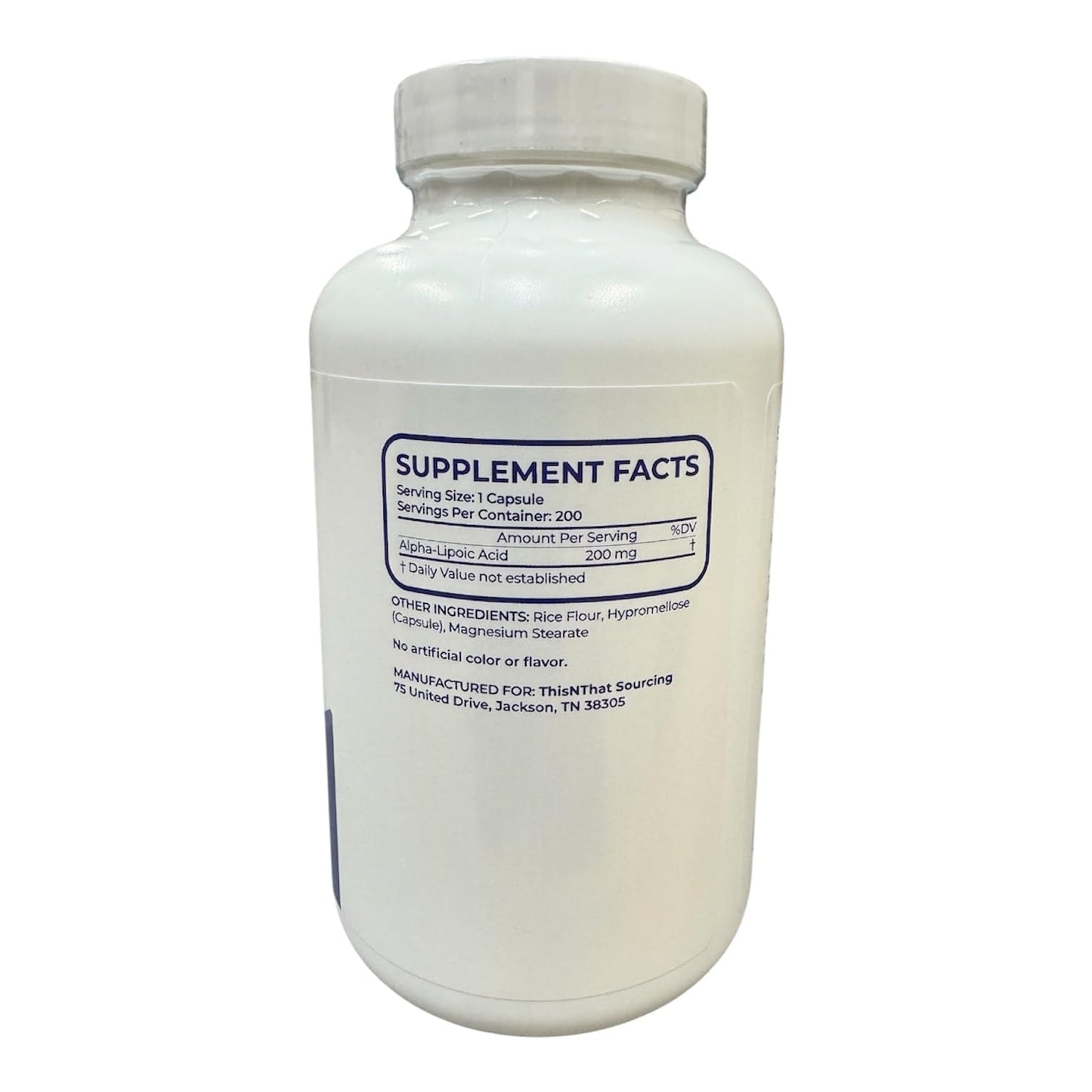 ThisNThat Alpha Lipoic Acid Capsule, 200