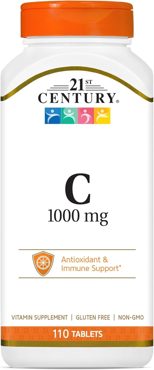 21st Century Vitamin C 1000 mg Tablets, 110 Count