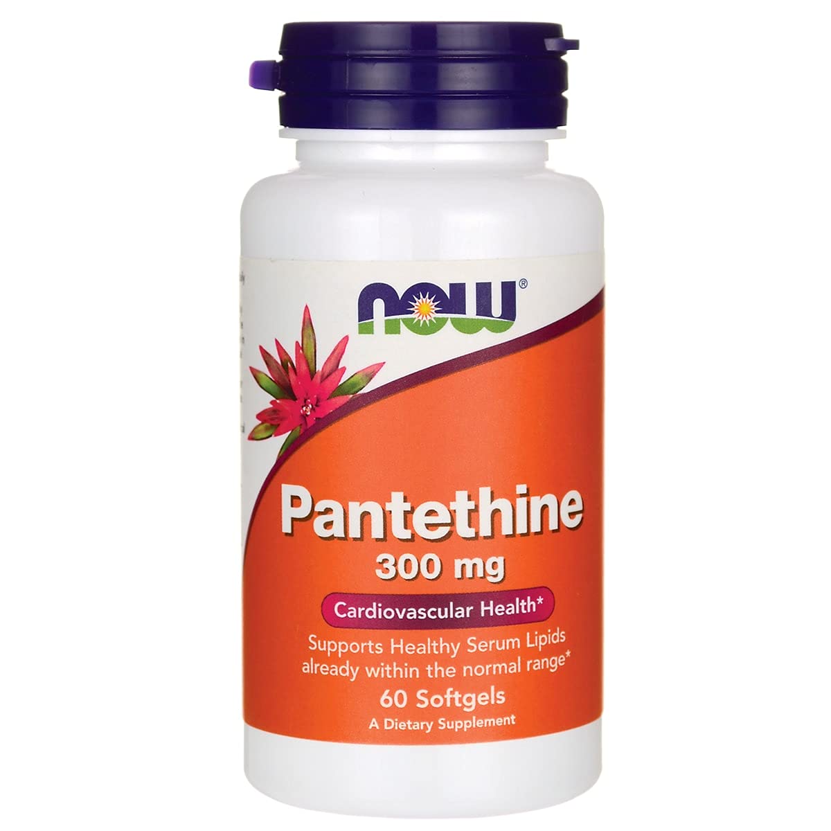 NOW Foods Pantethine 300mg Softgel 1 Count
