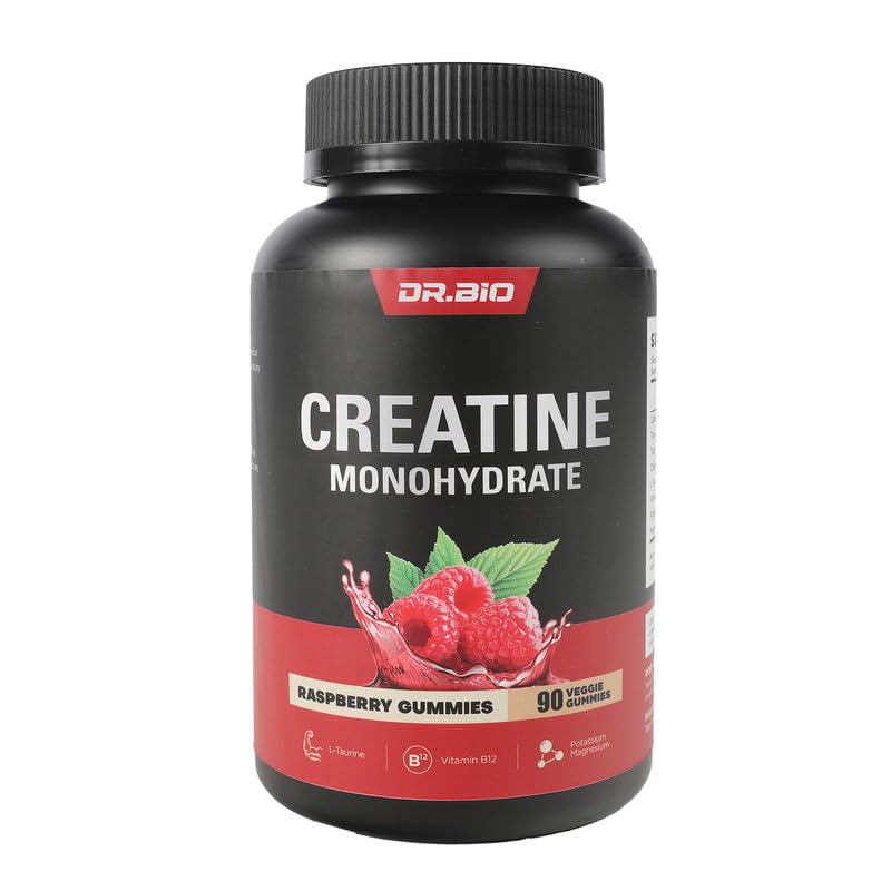 DR.BIO Creatine Monohydrate Gummies 120 Count