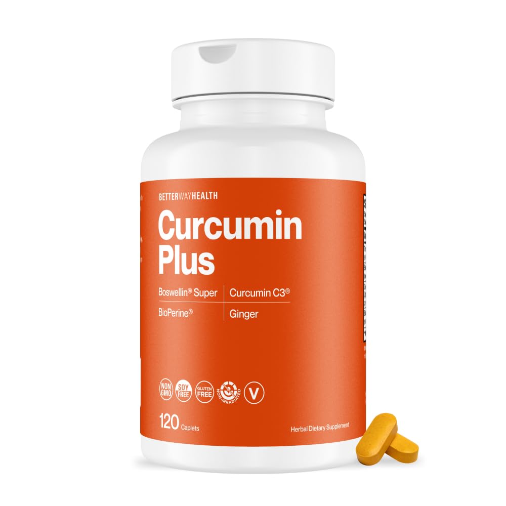 Better Way Health Curcumin Plus Caplets 1 Count