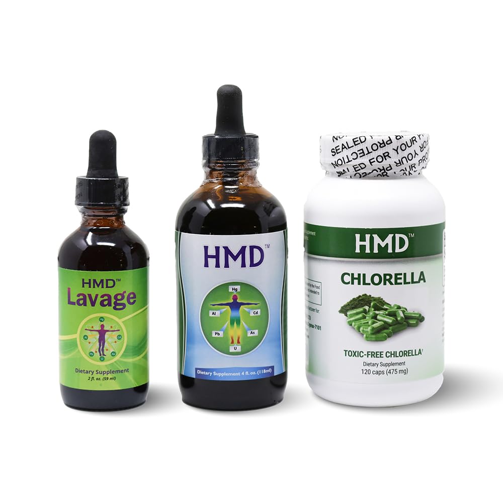 HMD 30-Day Detox Liquid and Capsules, 3-Pack