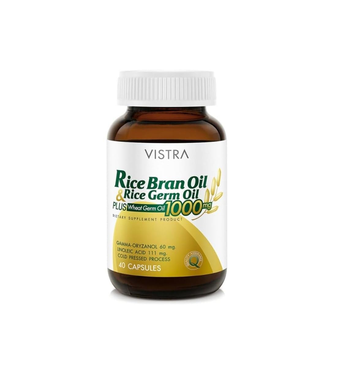 Generic Rice Bran and Rice Germ Oil Capsules, 40 Count