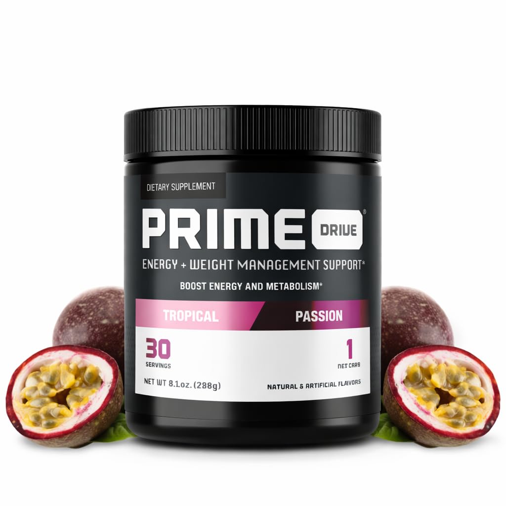 Complete Nutrition Prime Drive Tropical Passion Energy Powder 10.02 Ounces