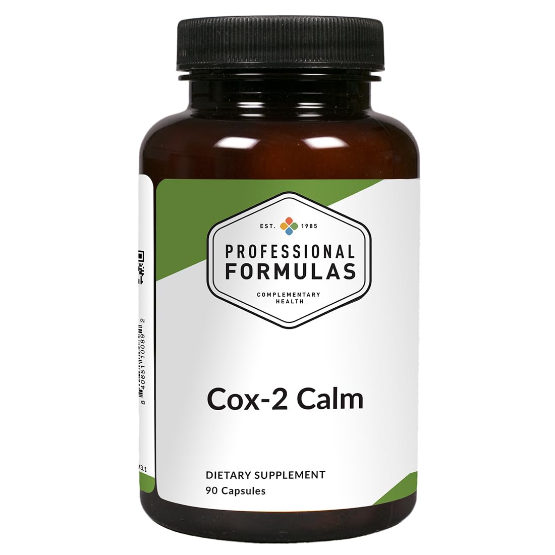 Professional Complementary Health Formulas Cox-2 Calm Synergistic Herbal Blend with Turmeric, Boswellia, White Willow, Green Tea & Holy Basil 90 Capsules