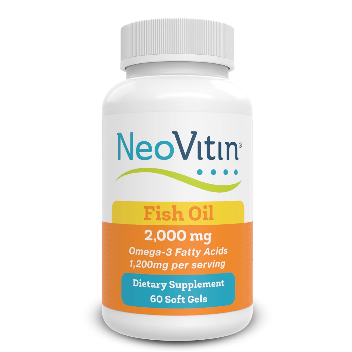 NeoVitin Omega 3 Fish Oil Softgels 60 Count