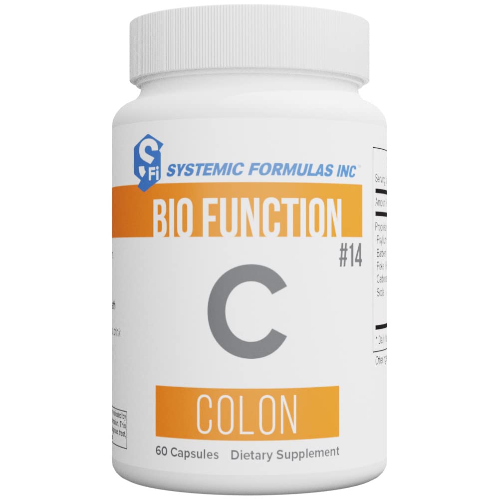 Systemic Formulas Bio Function C Colon Capsules 60 Capsules