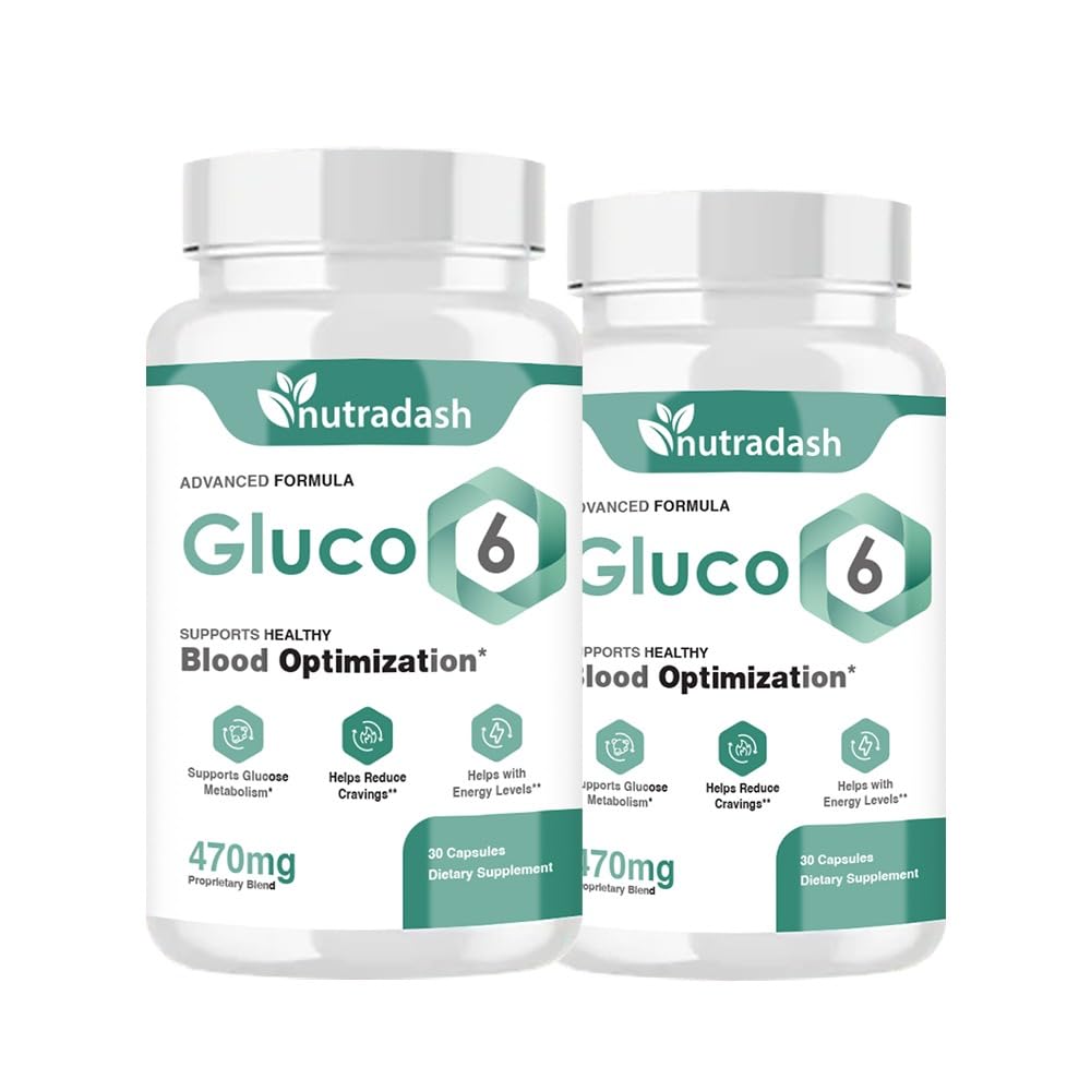 NutraDash Gluco 6 Capsules 120 Capsules
