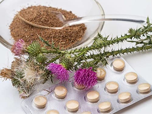 White Label Premium Herbs and Spices Milk Thistle Seed Powder, 16 oz