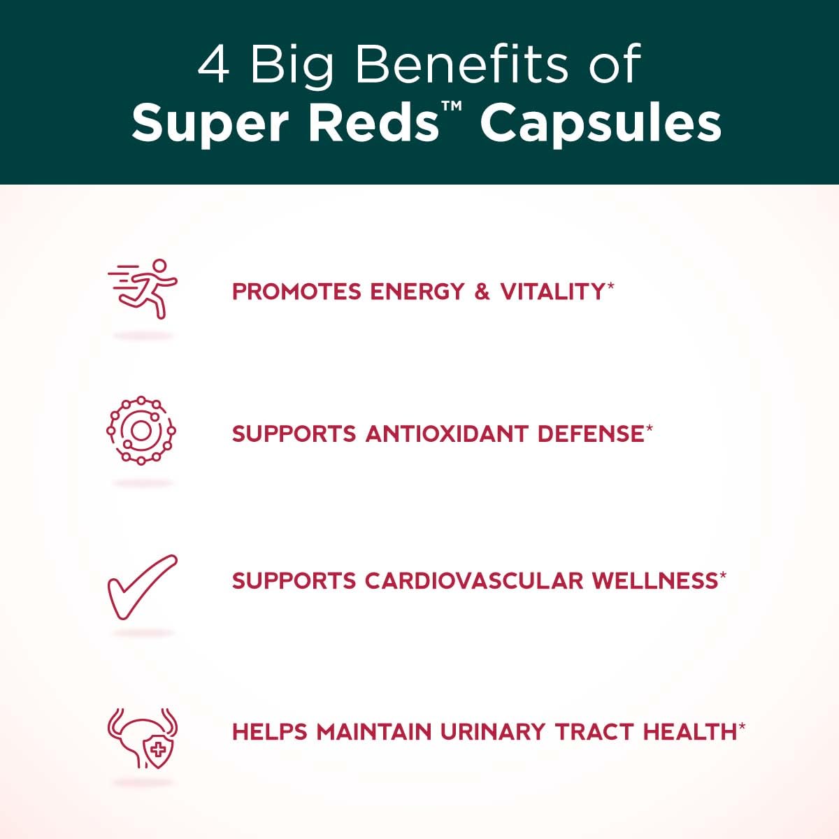 Purity Products Super Reds Capsules 180 Capsules