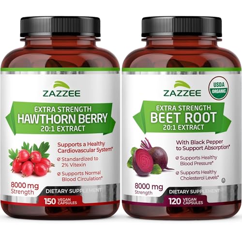 Zazzee Herbal B Pressure Support Bundle, 270 Capsules