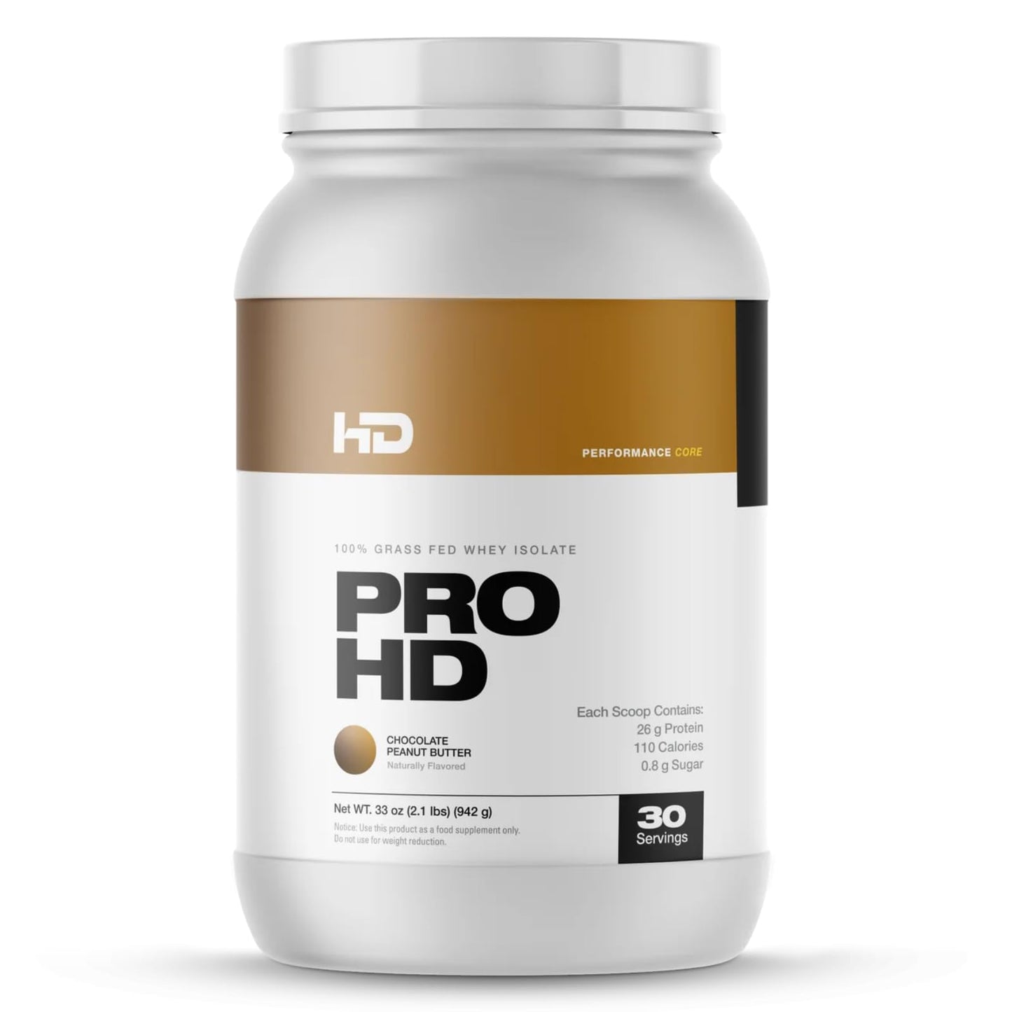 HD MUSCLE ProHD Protein Whey Isolate Powder 33 Servings