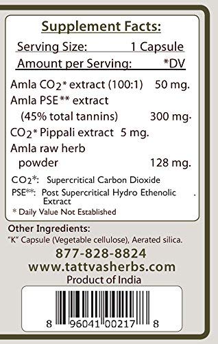 Tattva's Herbs Superfruit Amla Capsule, 240 Count