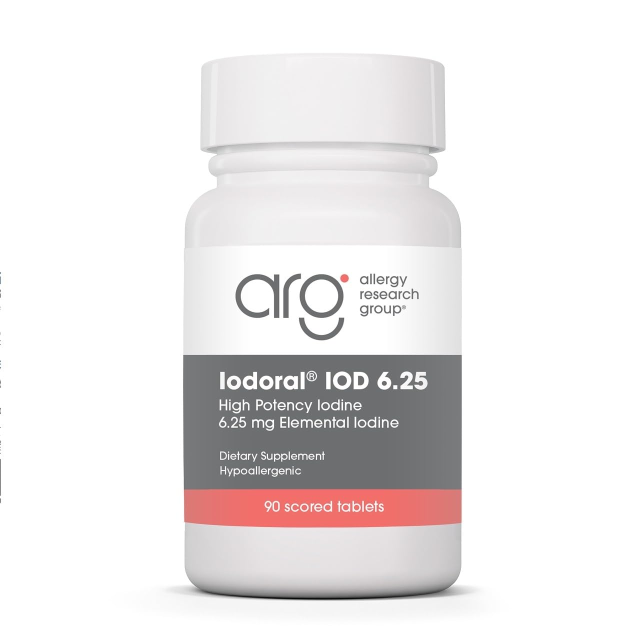 Optimox Iodoral 6.25 mg Iodine & Potassium Iodide Supplement Tablet, 90 Count