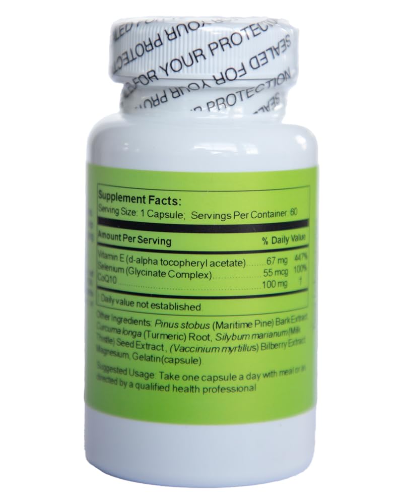 Time Laboratories Renewal MegaCoQ10 Capsules, 1 Count