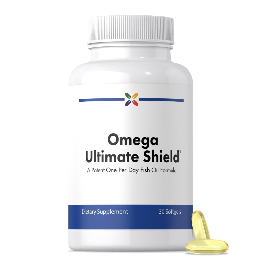 Stop Aging Now Omega 3 Fish Oil Supplement with EPA and DHA 30 Softgels