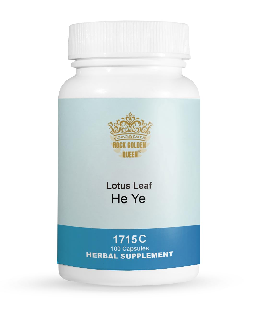 Rock Golden Queen He Ye, Lotus Leaf (Raw) 100 Capsules