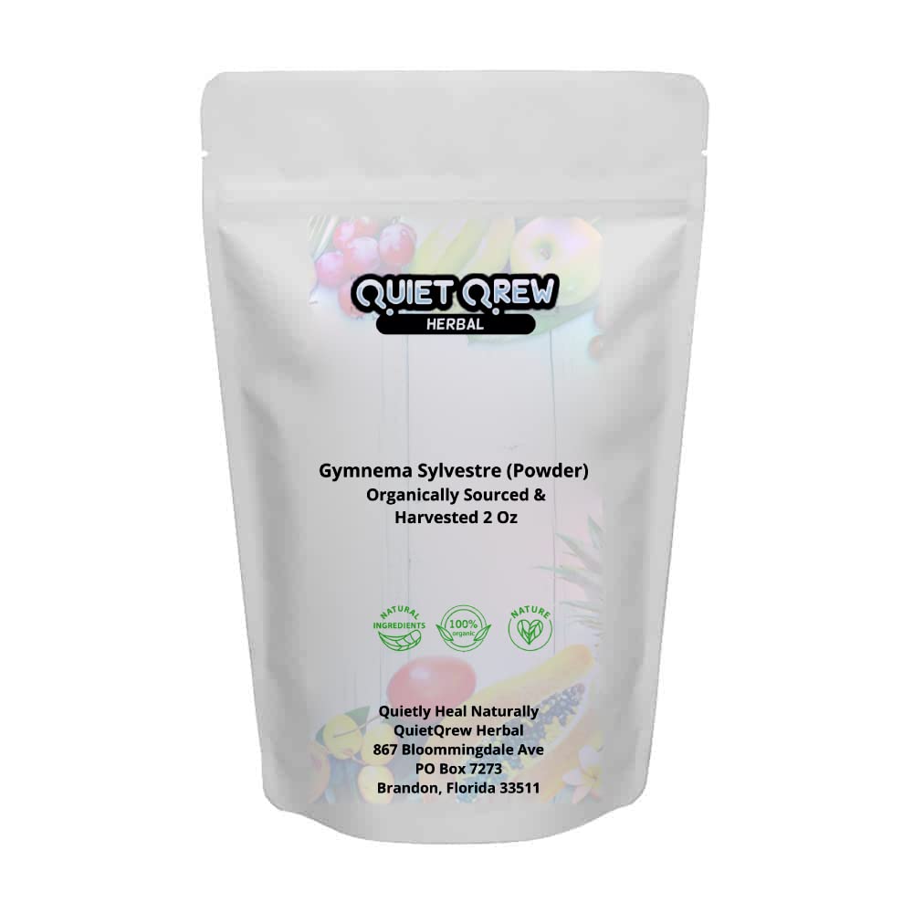 QuietQrew Herbal Gymnema Sylvestre Powder, 2 Ounces