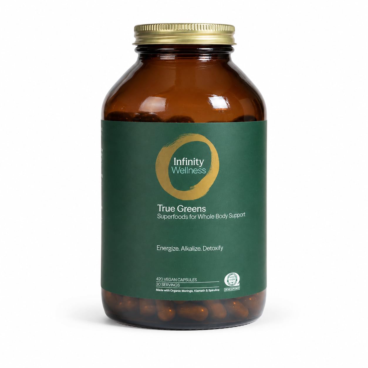 Infinity Greens Superfood Capsules, 480 Capsules
