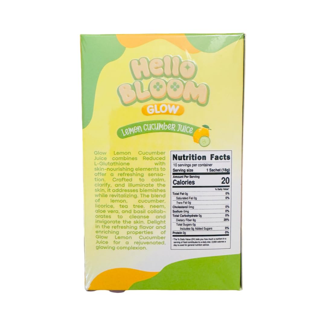 Generic Hello Bloom Glow Reduced L-Glutathione Powder 6.3 oz